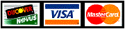 novus, visa, mastercard